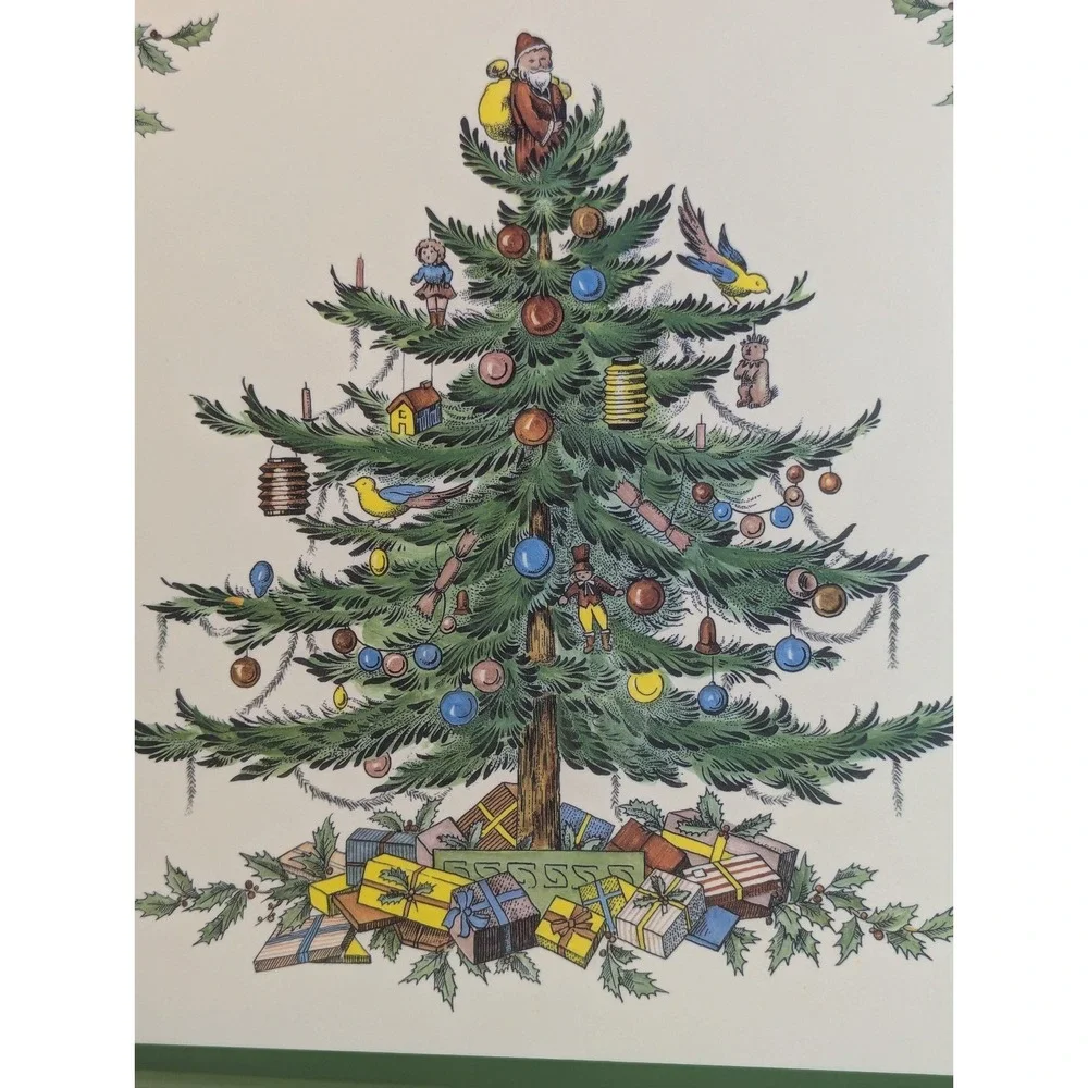 Spode‎ Acrylic Finish Christmas Placemats Set of 4